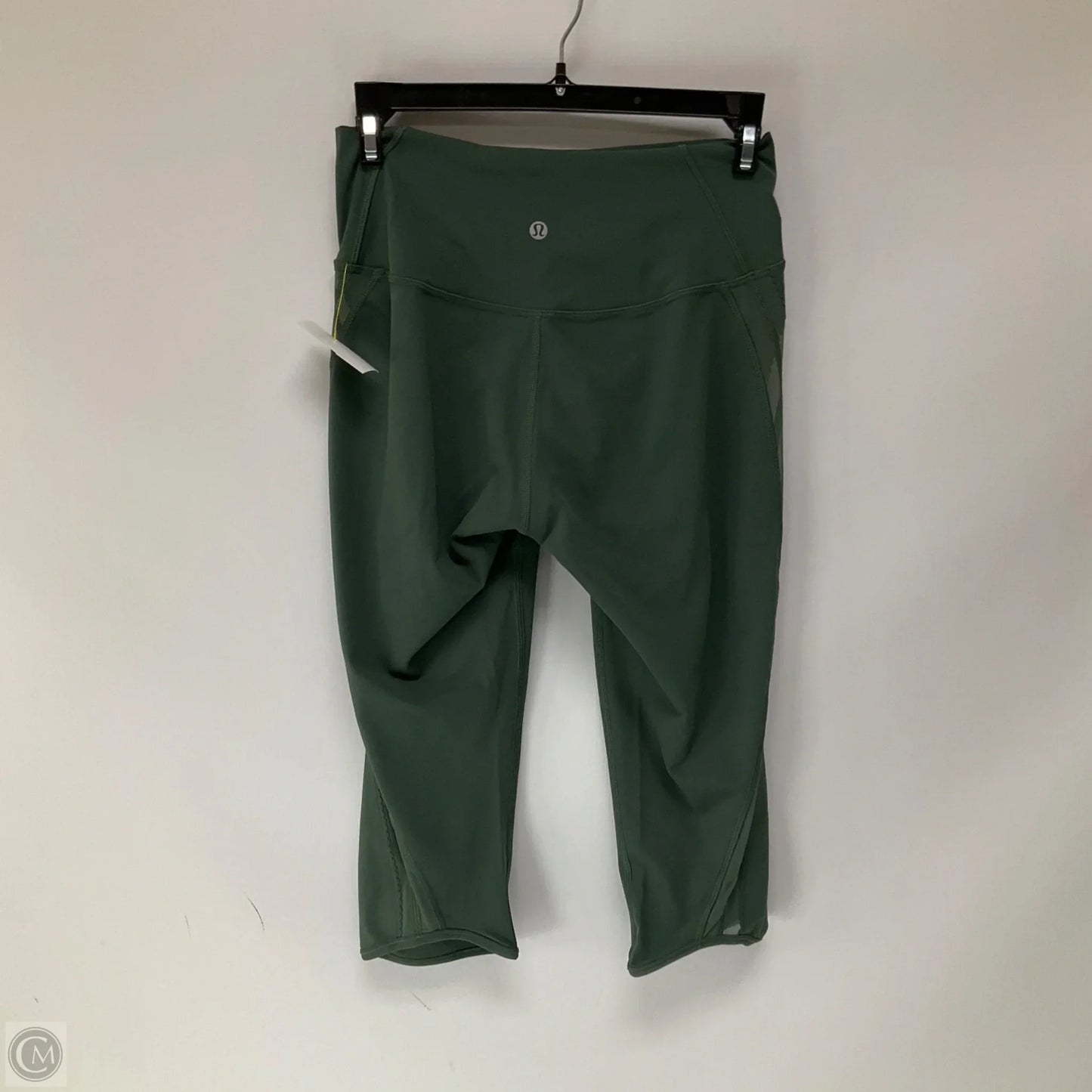 Athletic Leggings Capris By Lululemon In Green, Size: 6