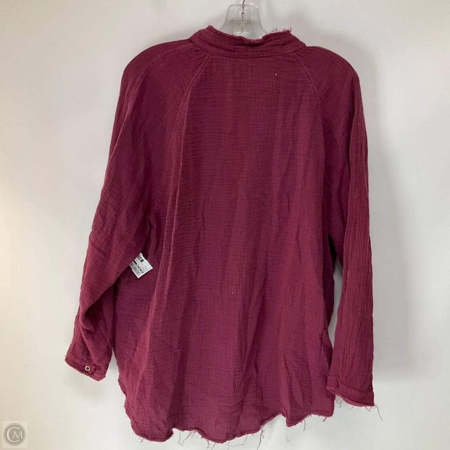 Top Long Sleeve By We The Free In Purple, Size: S