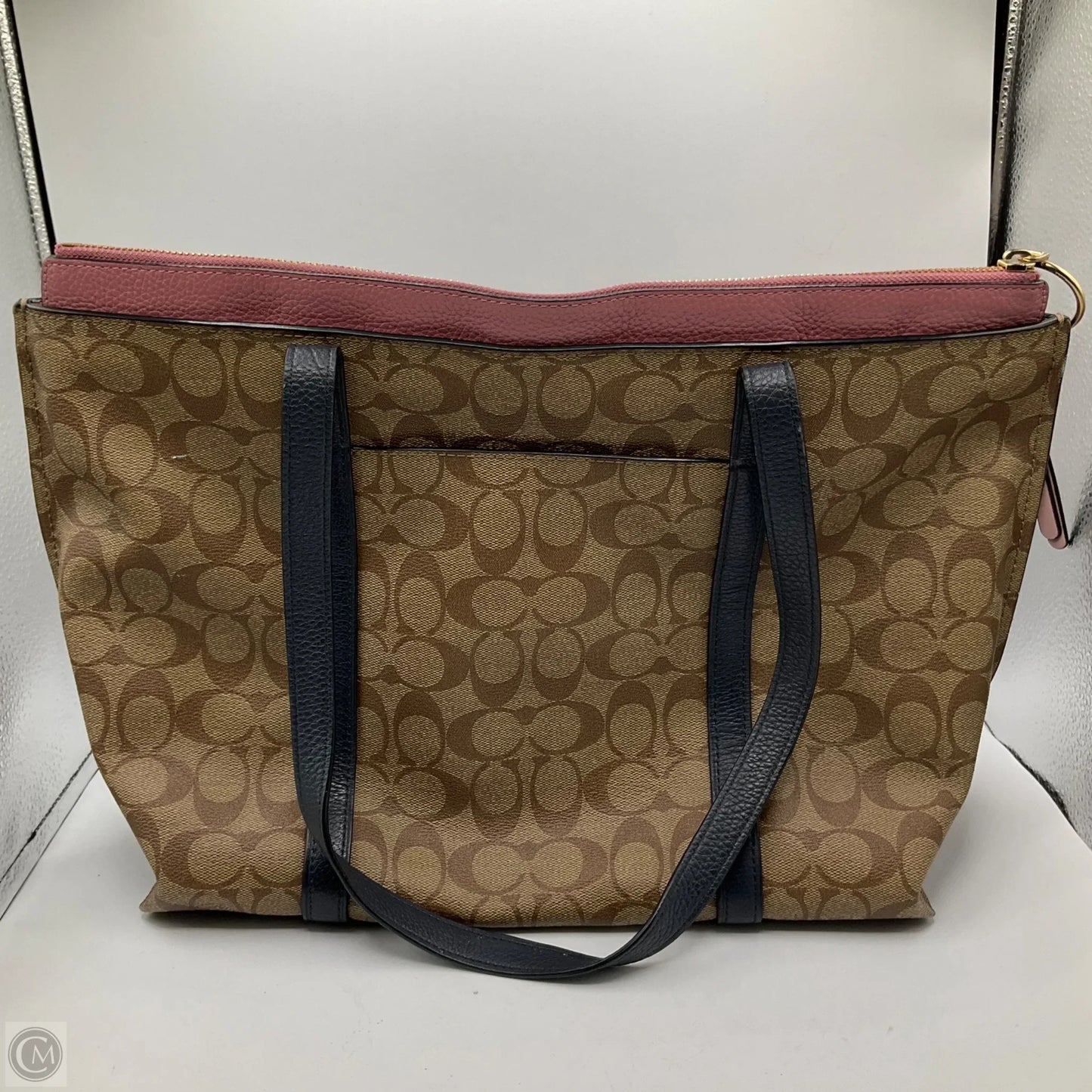 Tote Designer By Coach, Size: Medium