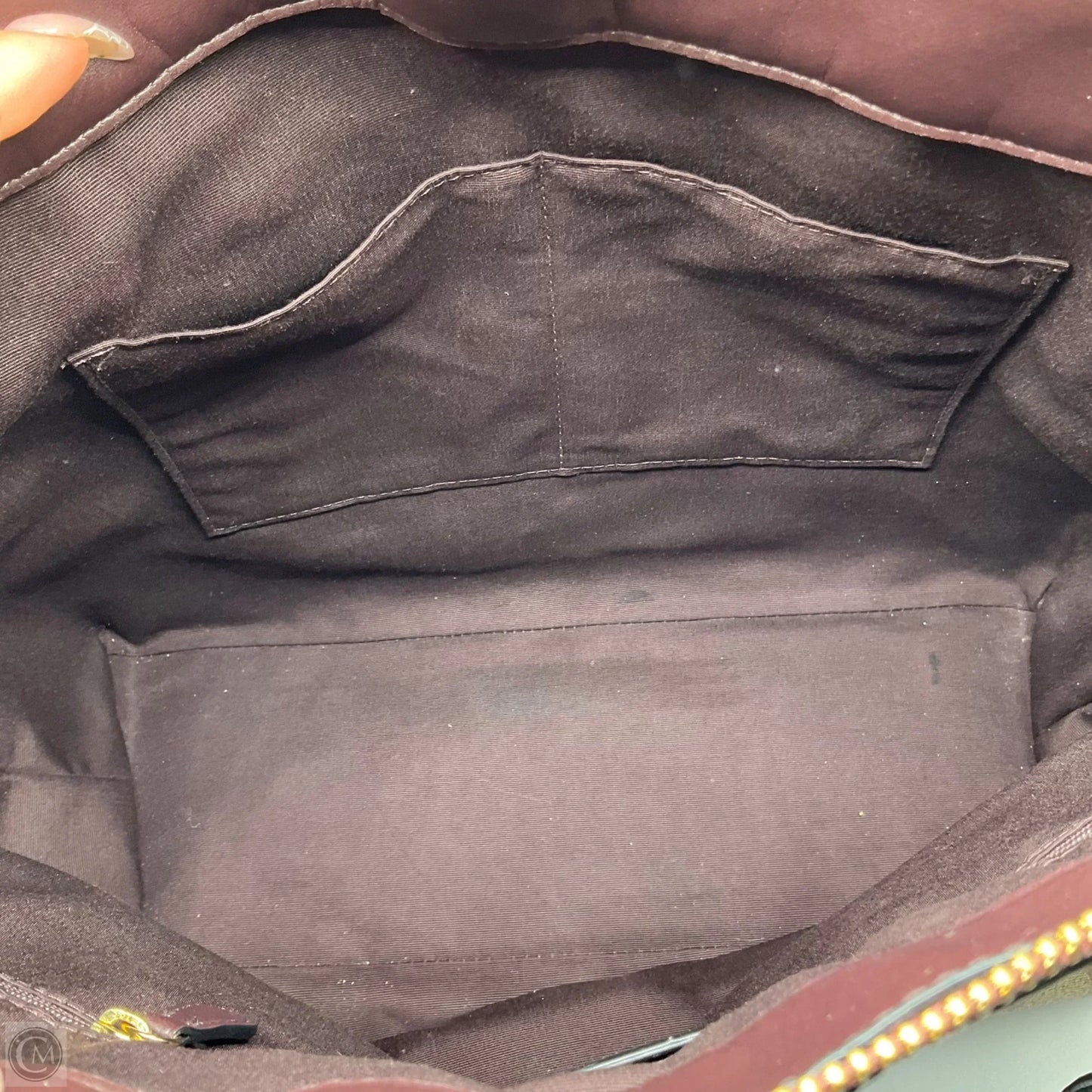 Tote Designer By Coach, Size: Medium