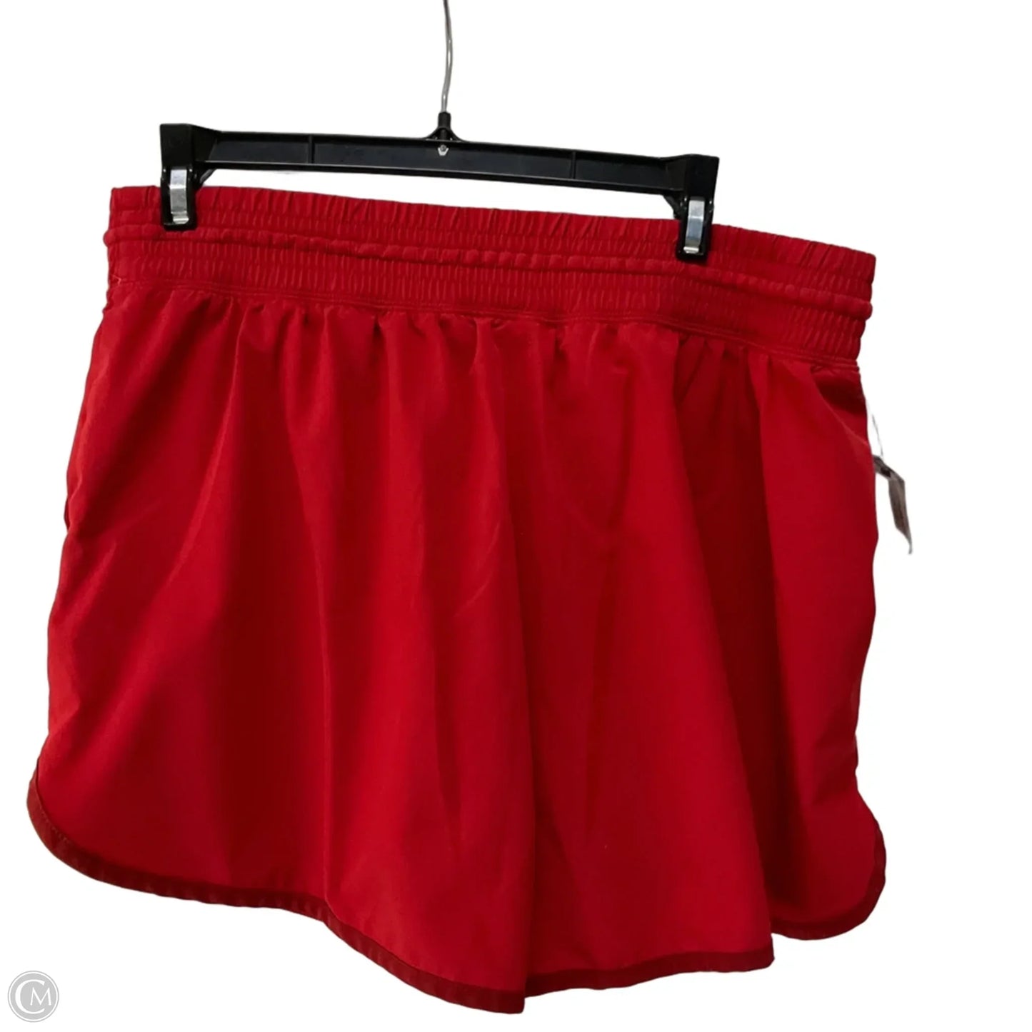 Athletic Shorts By Ypb In Red, Size: L