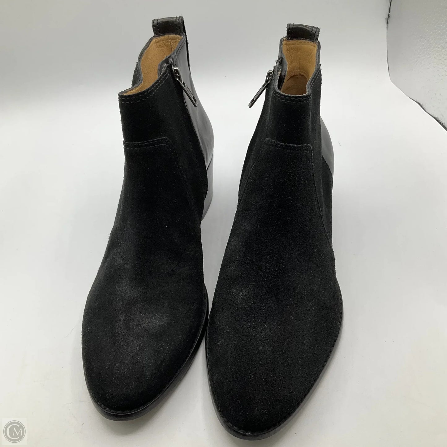 Boots Ankle Heels By Madewell In Black, Size: 7.5