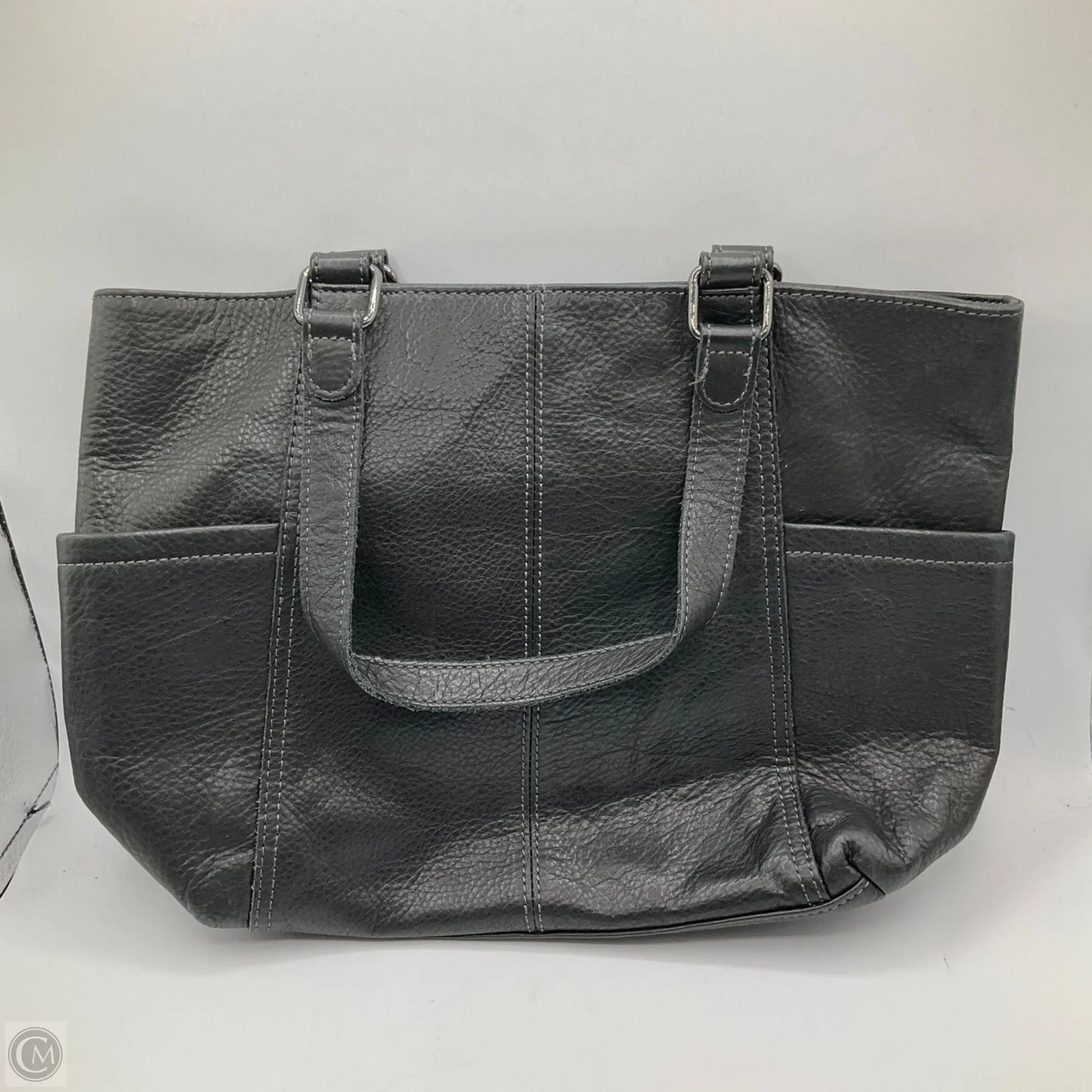 Handbag Leather By Margot, Size: Small