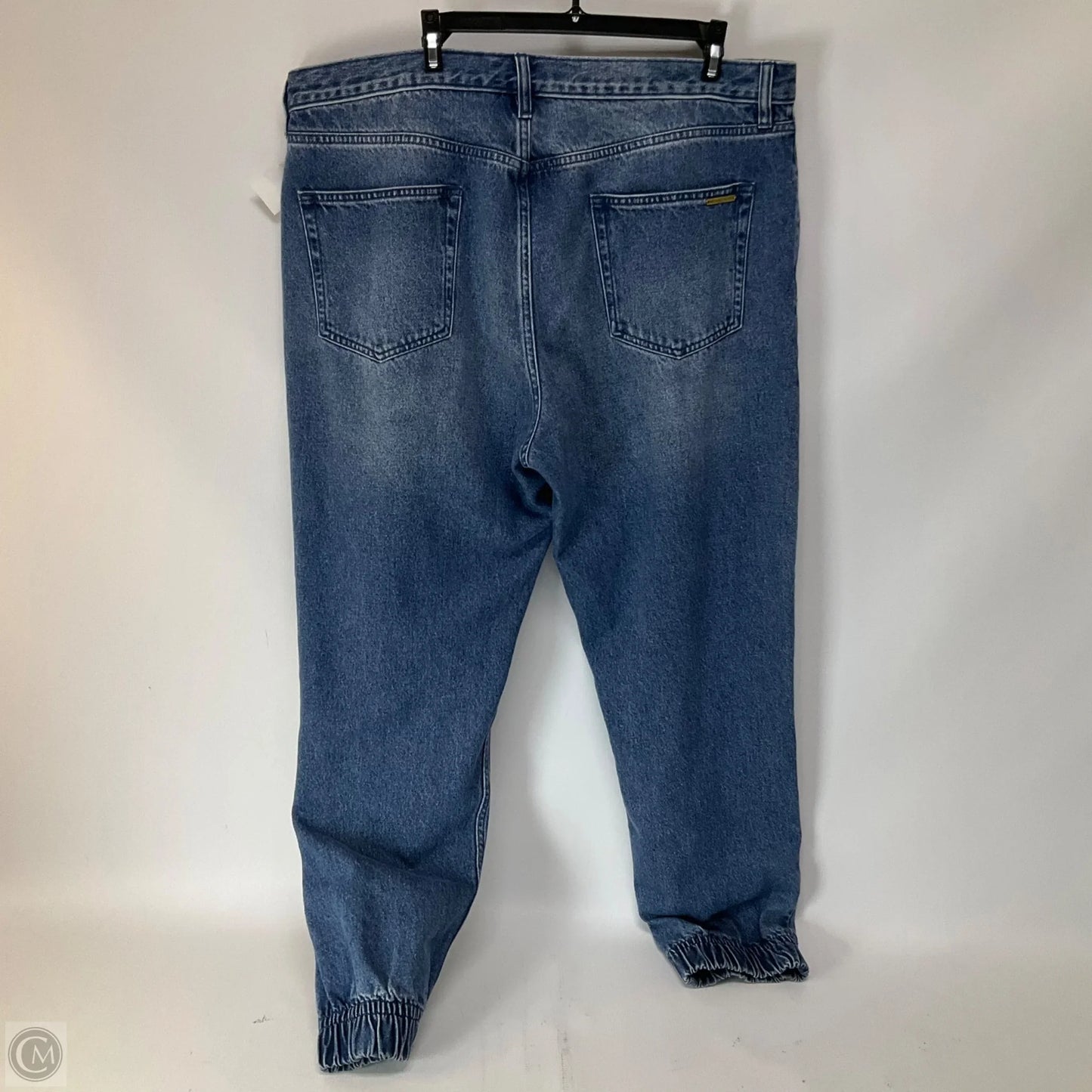 Jeans Straight By Michael By Michael Kors In Blue Denim, Size: 16