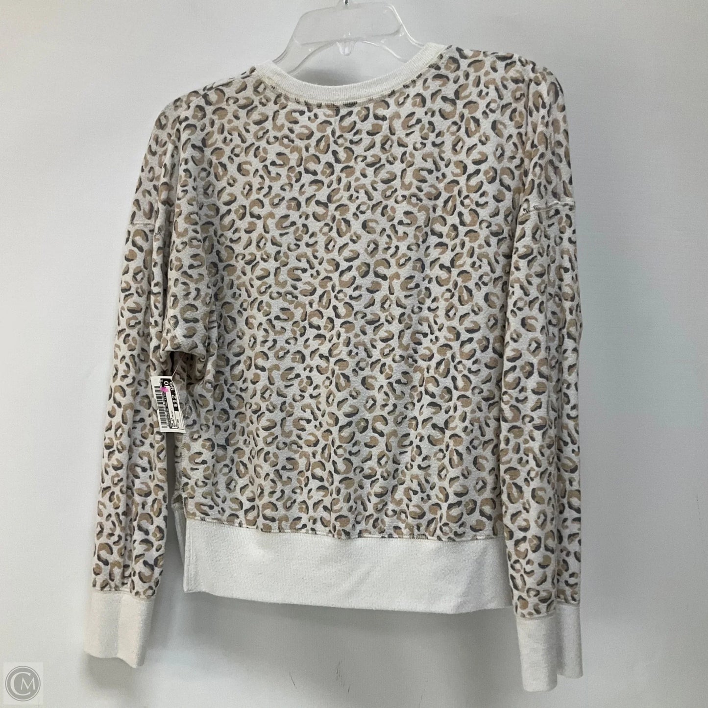 Top Long Sleeve By Abercrombie And Fitch In Animal Print, Size: Xs
