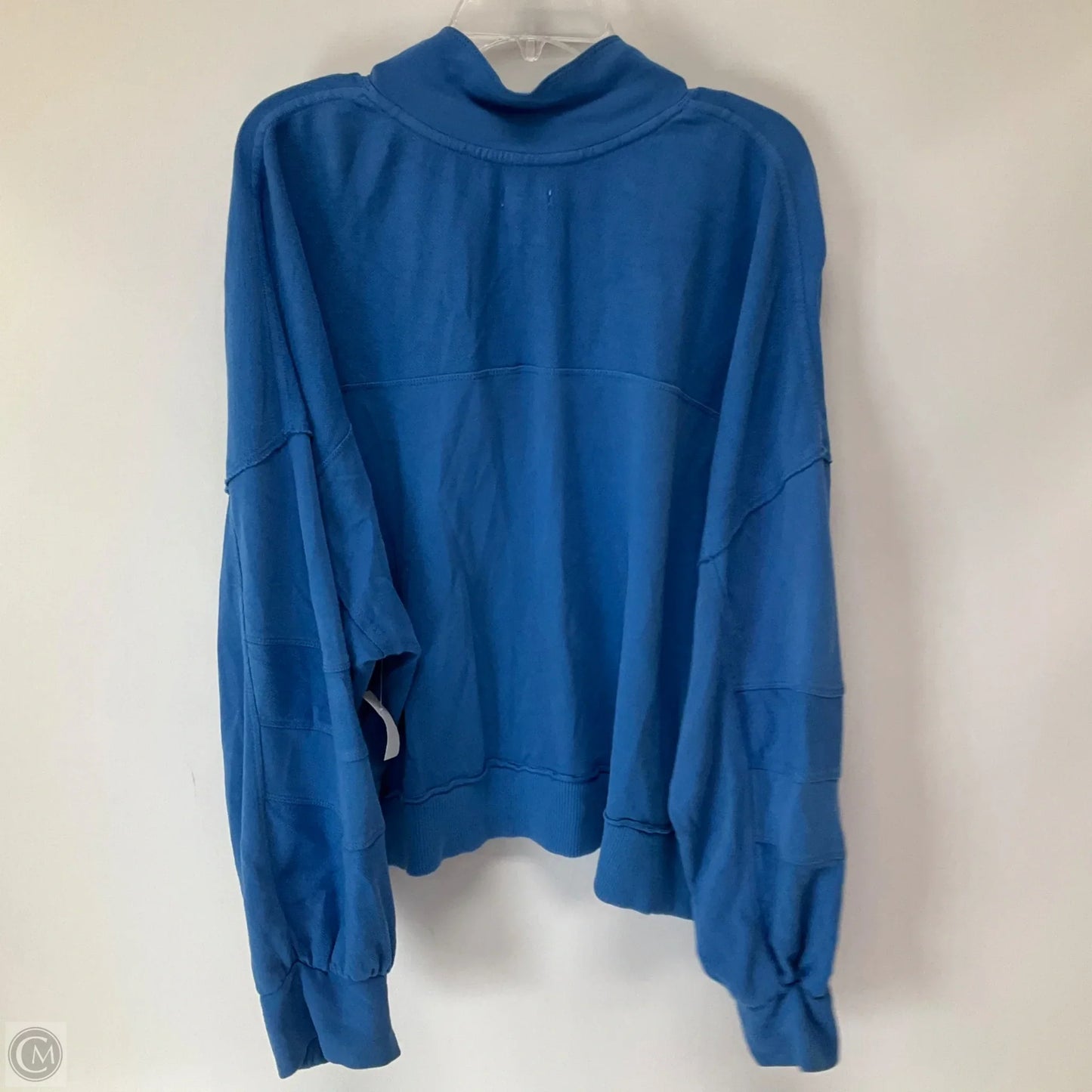 Sweatshirt Collar By Pilcro In Blue, Size: 2x