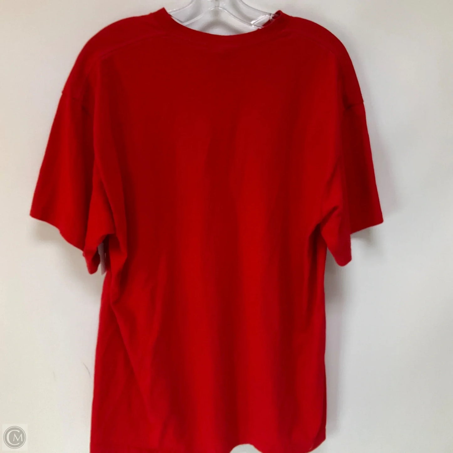 Athletic Top Short Sleeve By Cmf In Red, Size: Xl