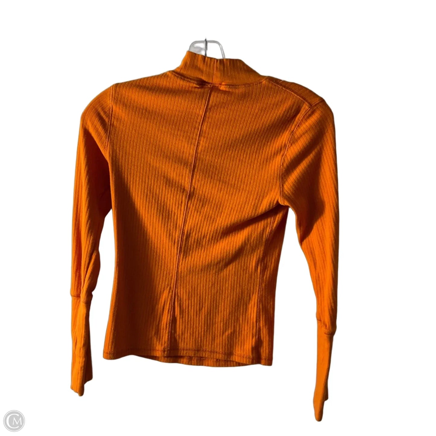 Top Long Sleeve Basic By Free People In Orange, Size: S