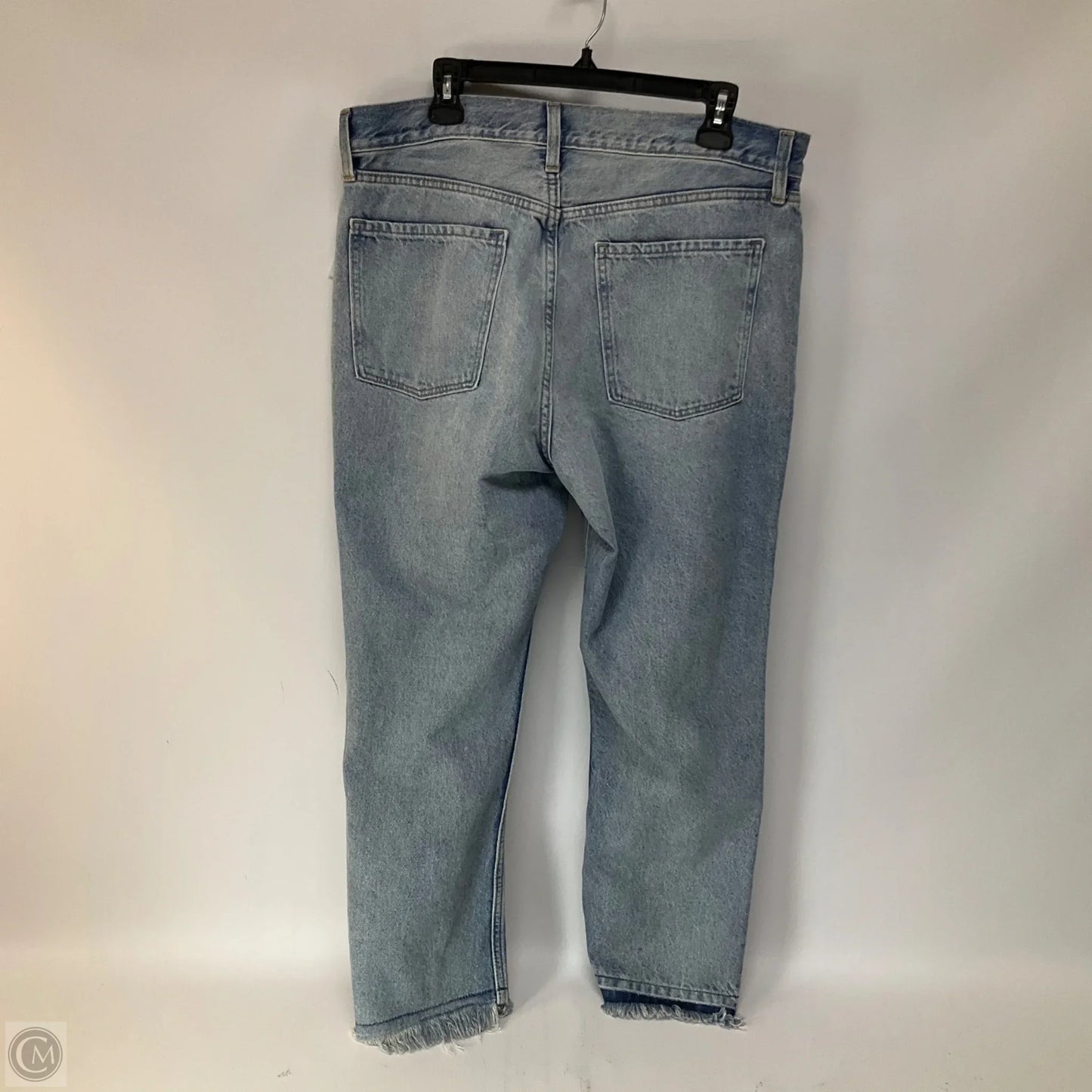 Jeans Straight By Old Navy In Blue Denim, Size: 12