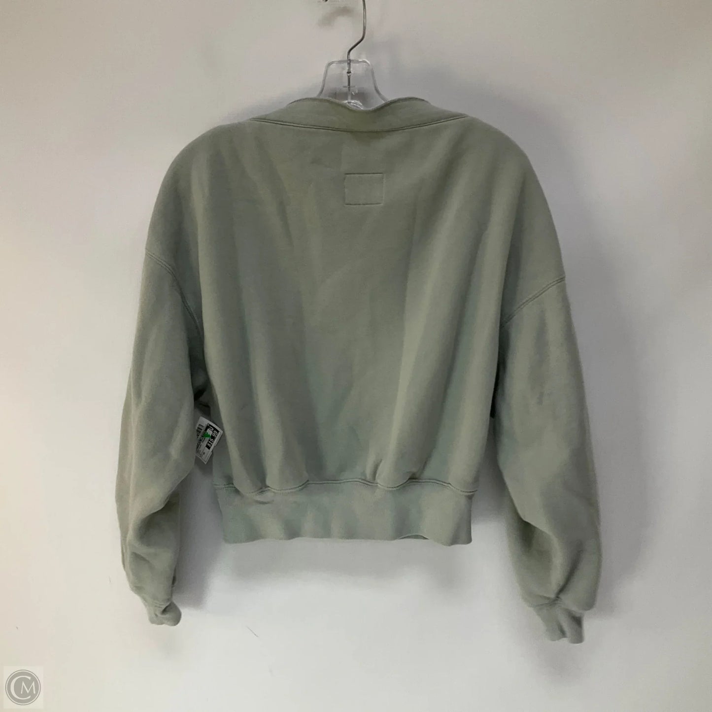 Sweatshirt Crewneck By Abercrombie And Fitch In Green, Size: Xs