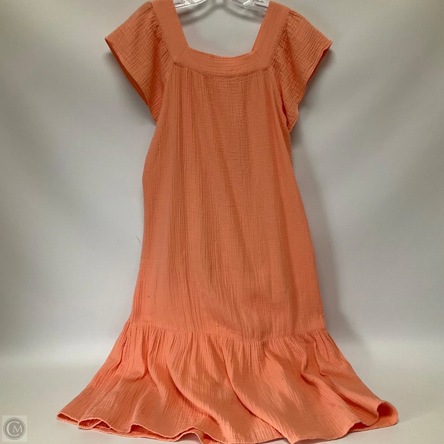 Dress Casual Midi By Rails In Peach, Size: S