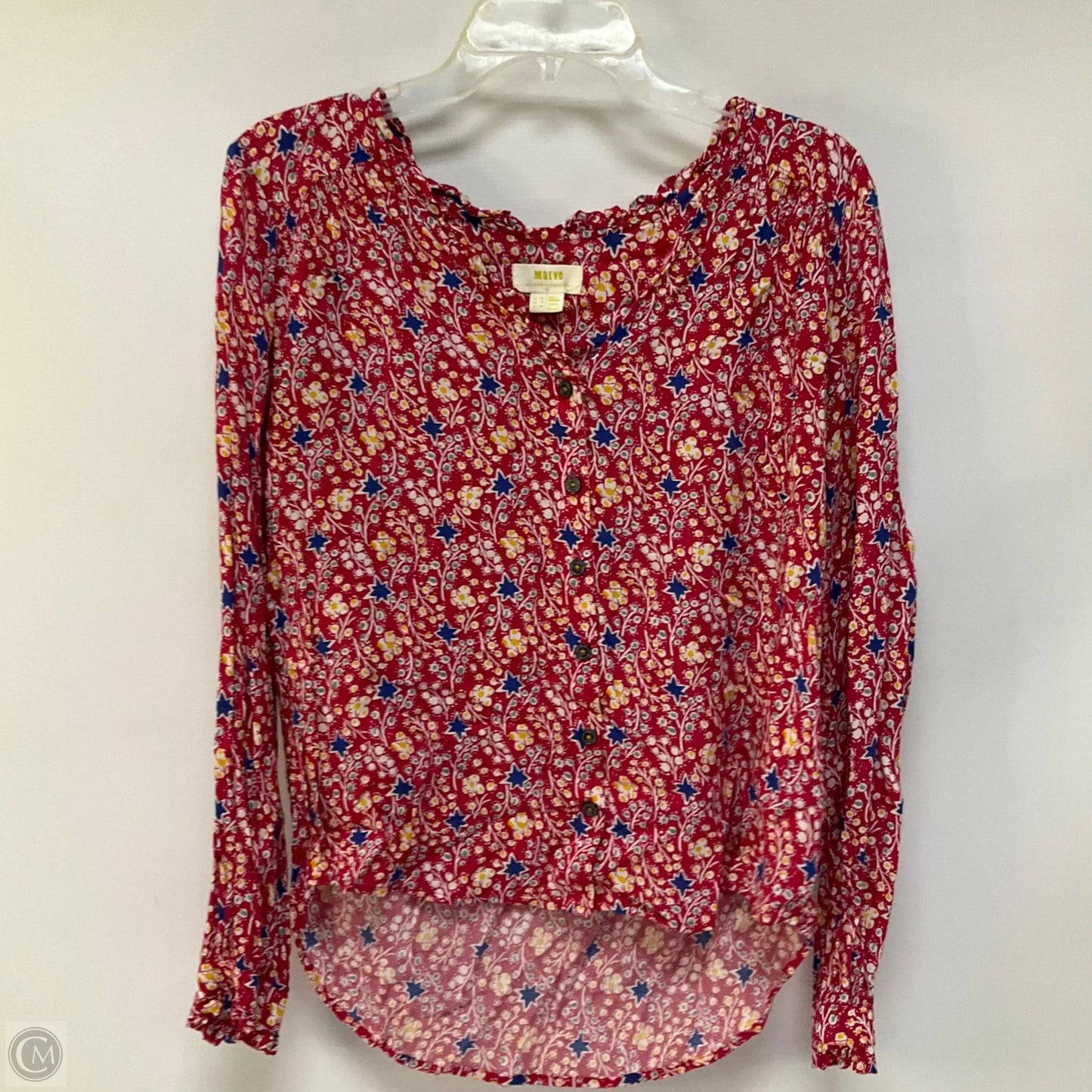 Top Long Sleeve By Maeve In Paisley Print, Size: 6