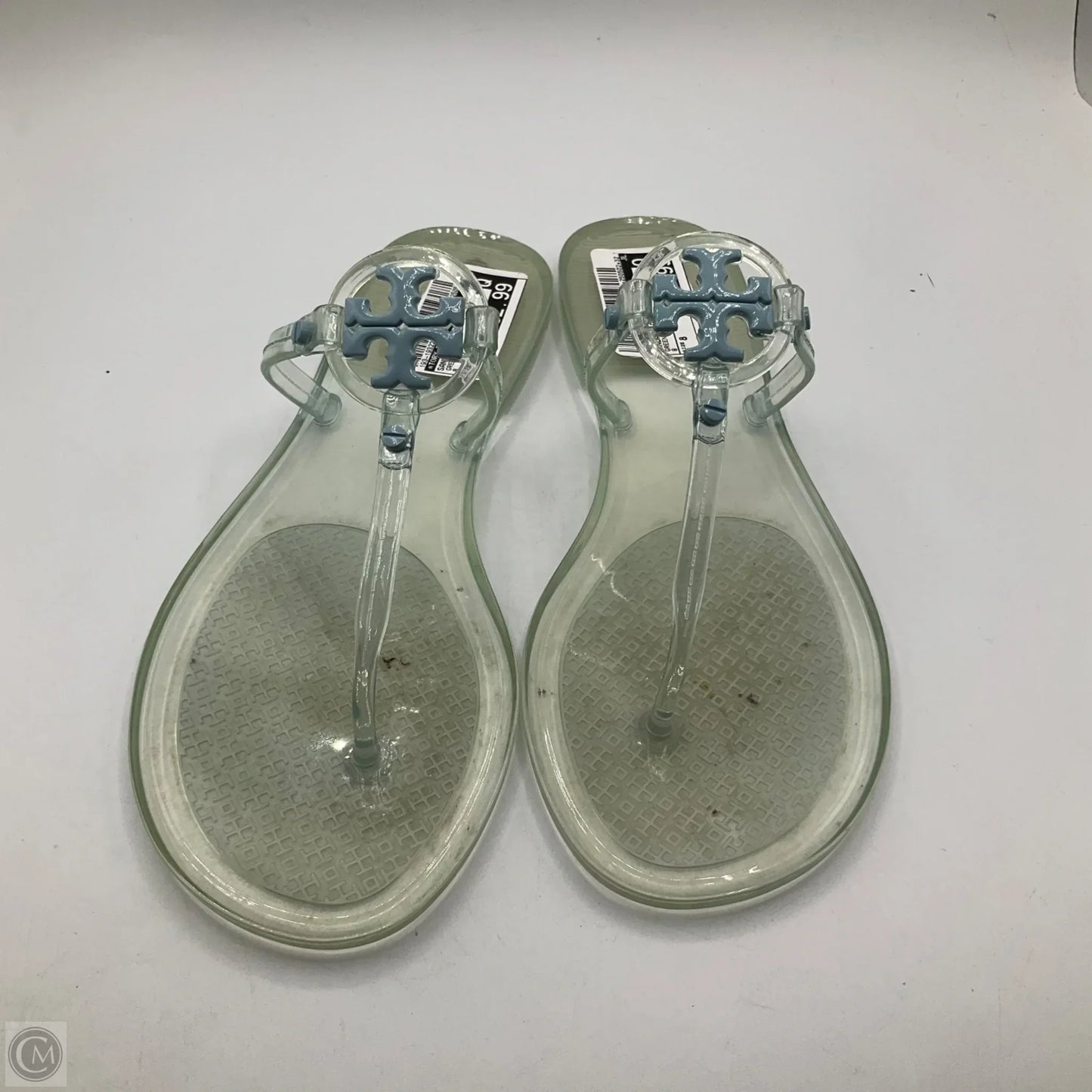 Sandals Designer By Tory Burch In Green, Size: 8
