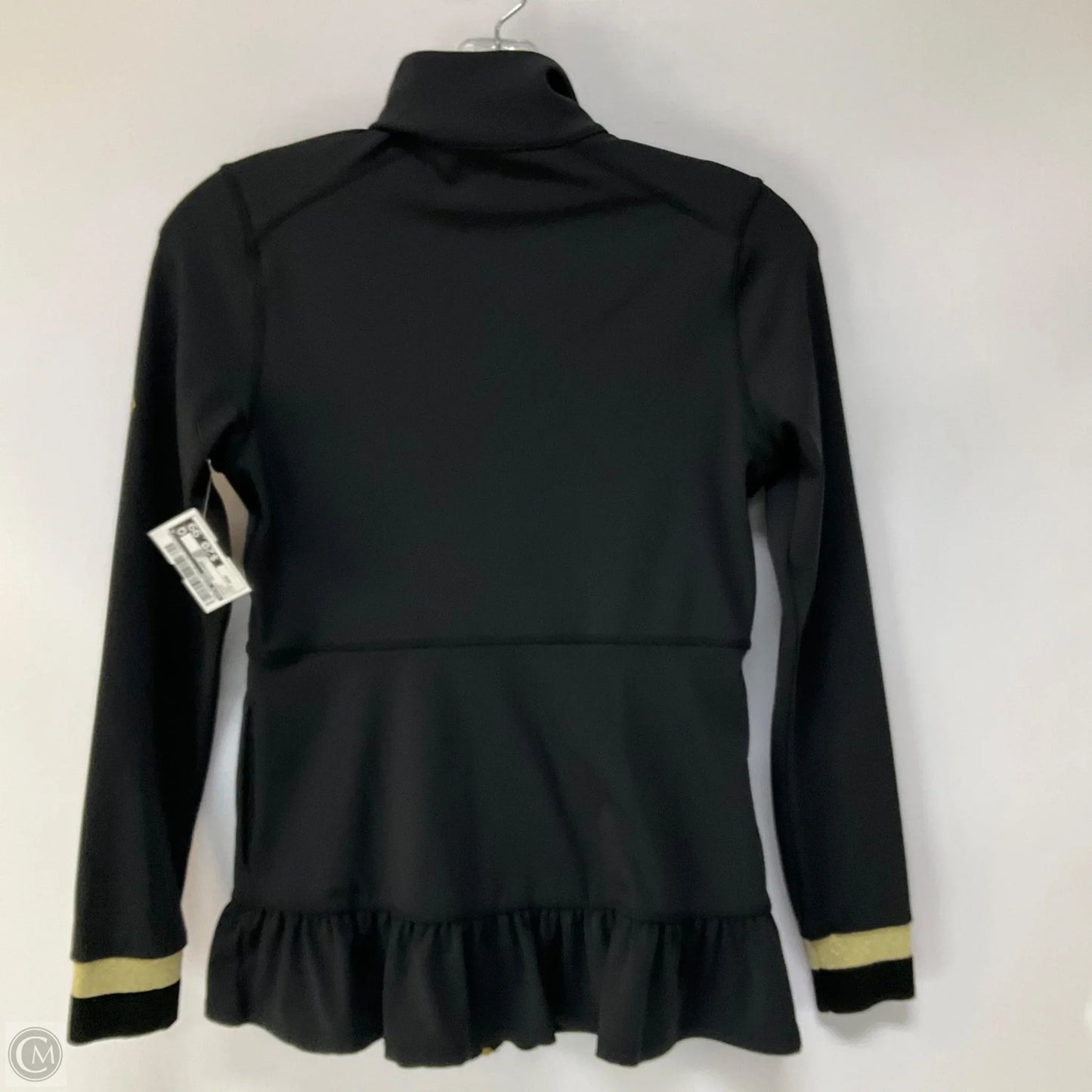 Jacket Designer By Kate Spade In Black, Size: Xxs