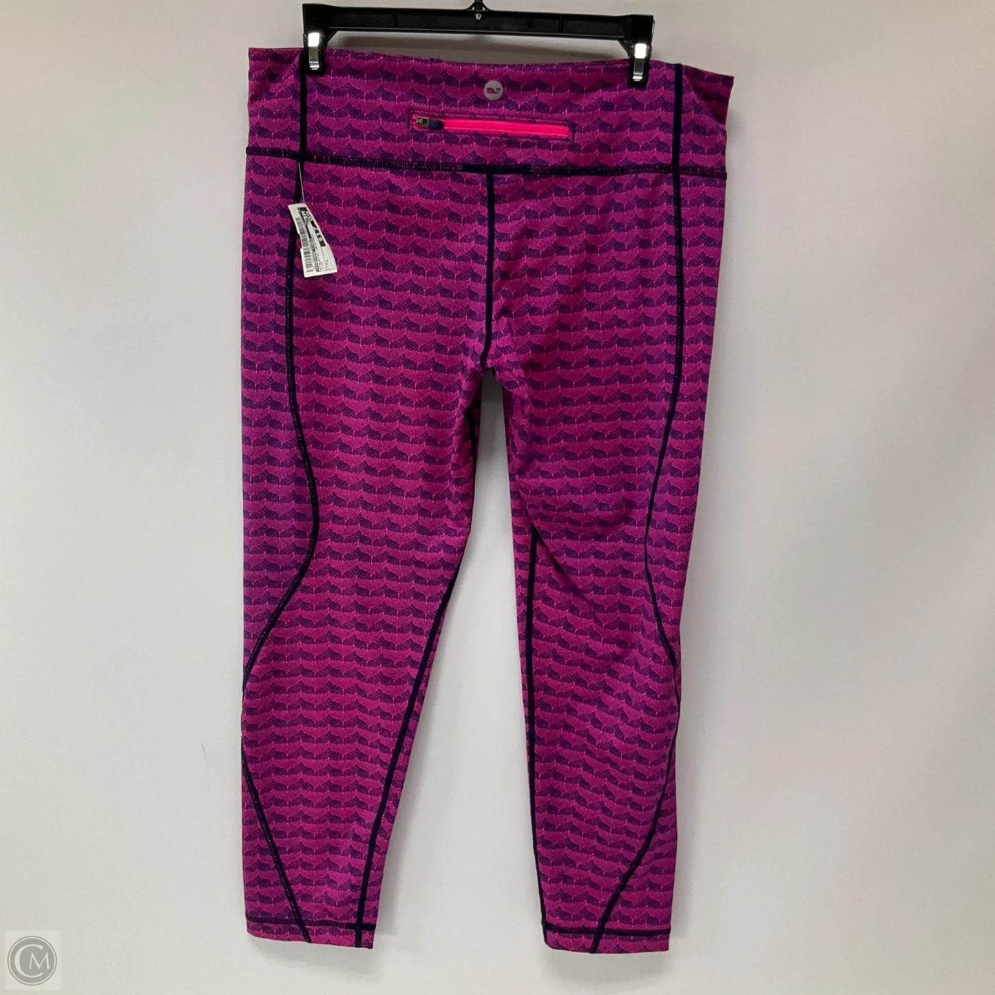 Athletic Leggings By Vineyard Vines In Pink, Size: L
