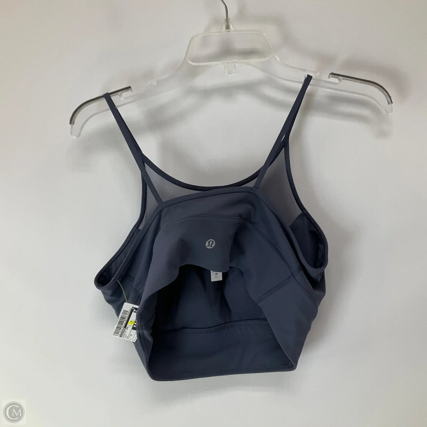Athletic Bra By Lululemon In Blue, Size: 12