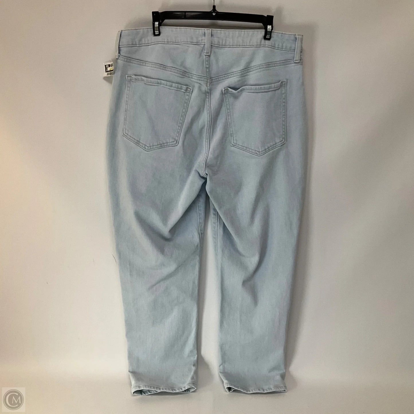 Jeans Straight By Old Navy In Blue Denim, Size: 14