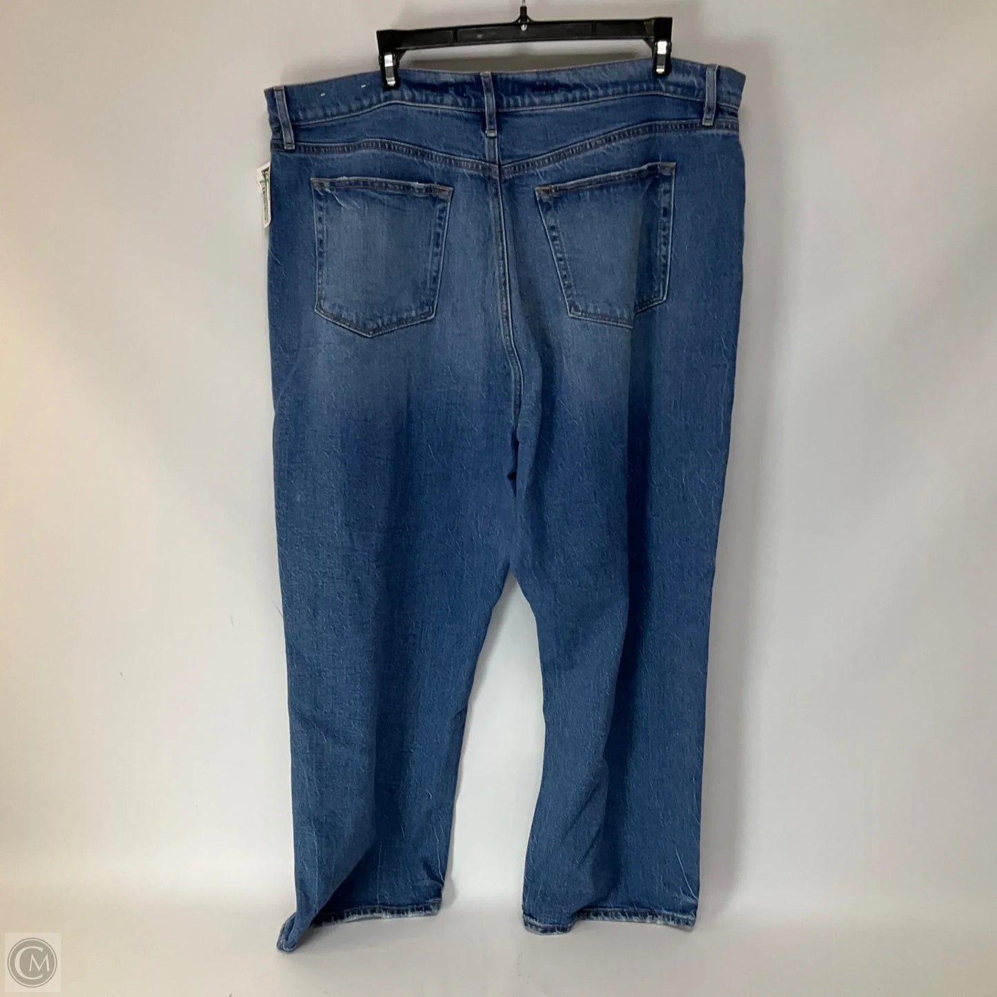 Jeans Cropped By Loft In Blue, Size: 18