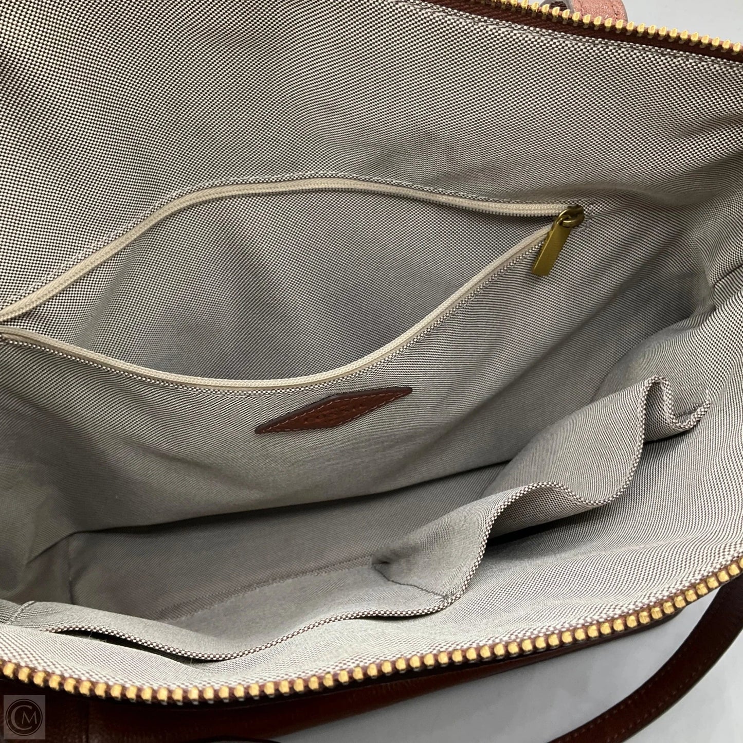 Handbag By Fossil, Size: Large