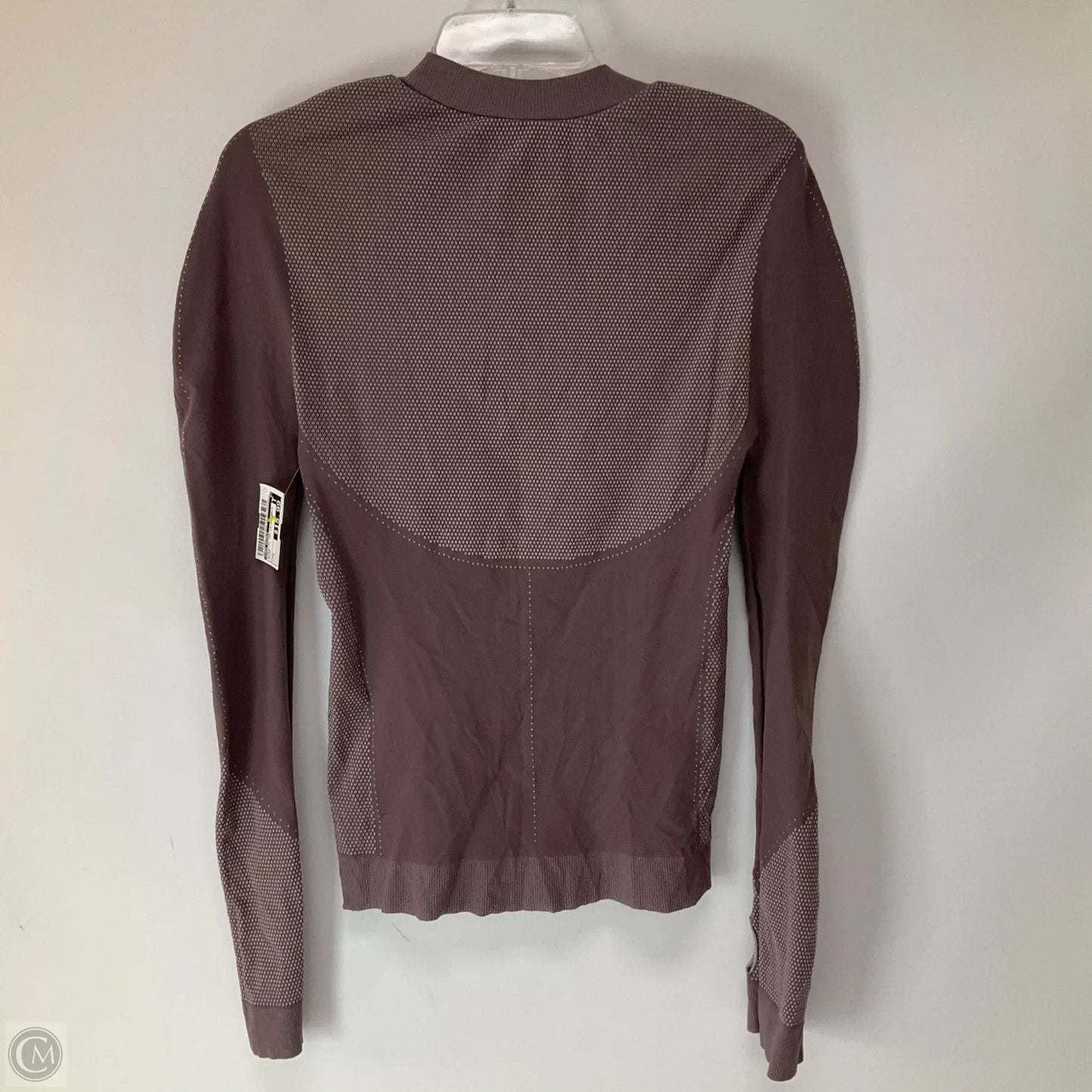 Athletic Top Long Sleeve Crewneck By Free People In Mauve, Size: L