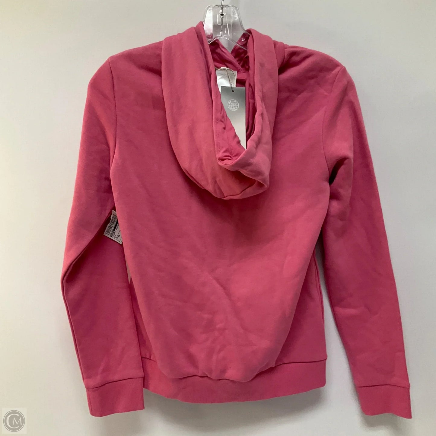 Athletic Sweatshirt Hoodie By Adidas In Pink, Size: Xs