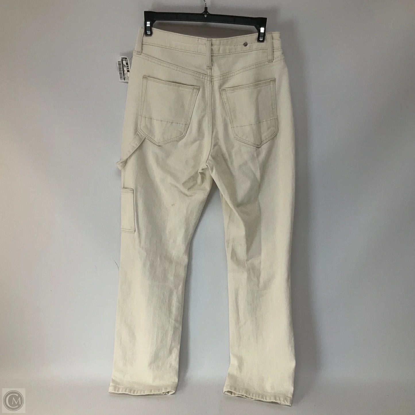 Jeans Boot Cut By Cmc In White Denim, Size: 0
