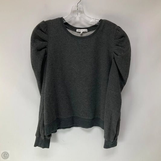 Sweatshirt Designer By Rebecca Minkoff In Grey, Size: L