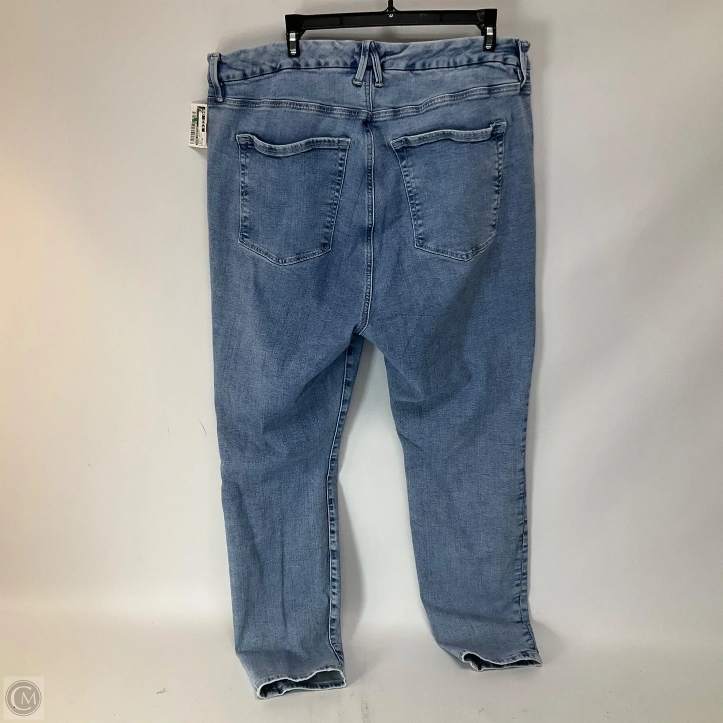 Jeans Skinny By Good American In Blue Denim, Size: 20