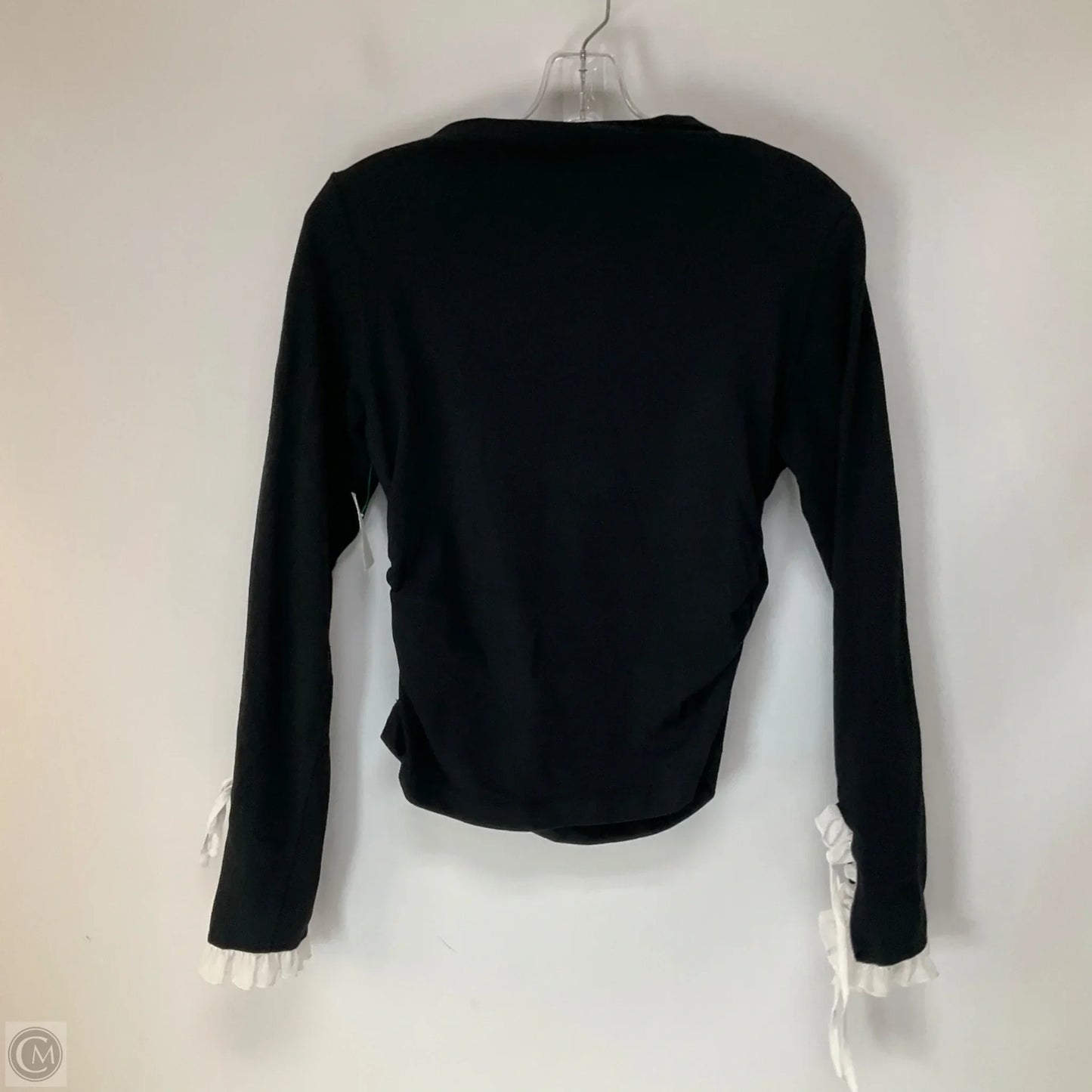 Top Long Sleeve By Maeve In Black, Size: S