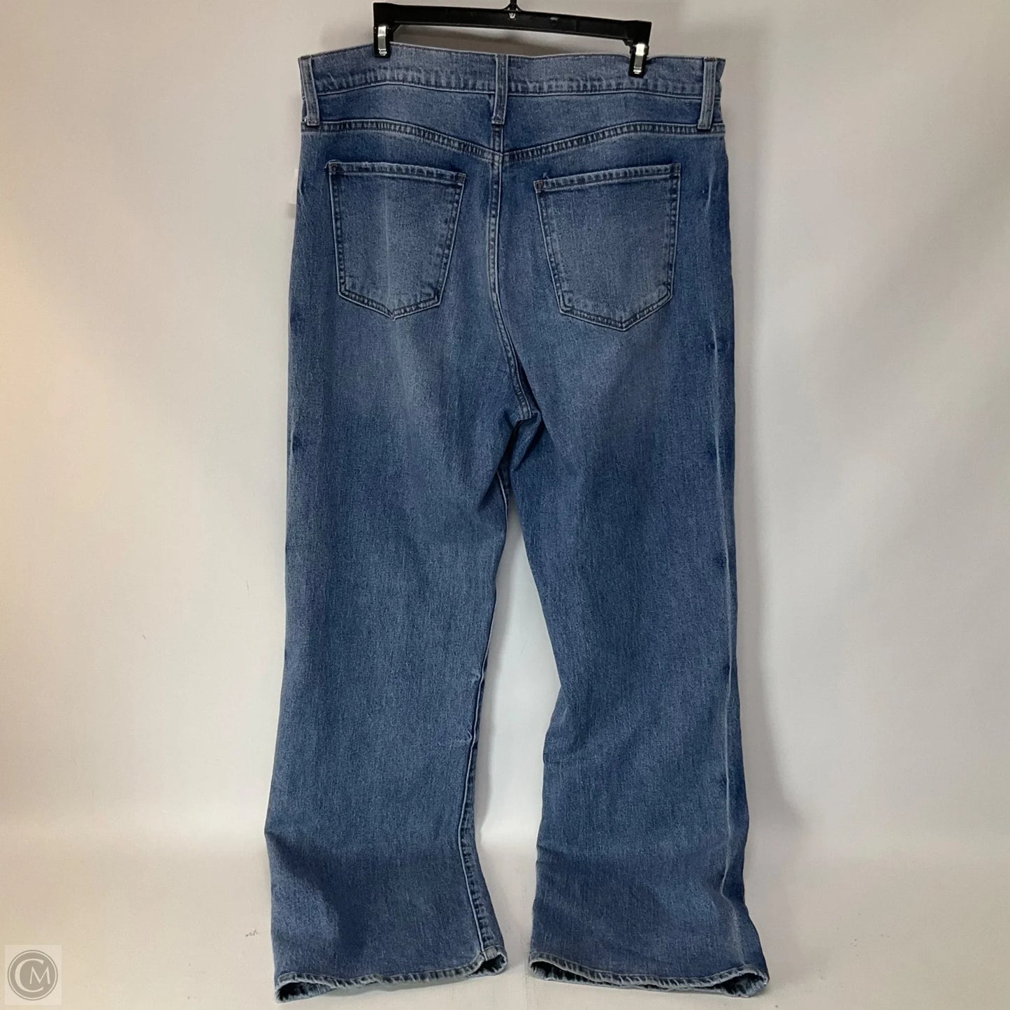 Jeans Wide Leg By Kut In Blue Denim, Size: 14