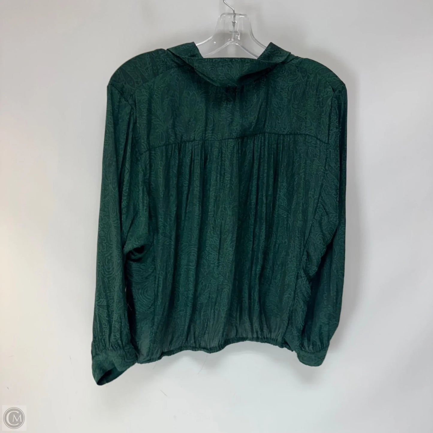 Top Long Sleeve By Maeve In Green, Size: Xs