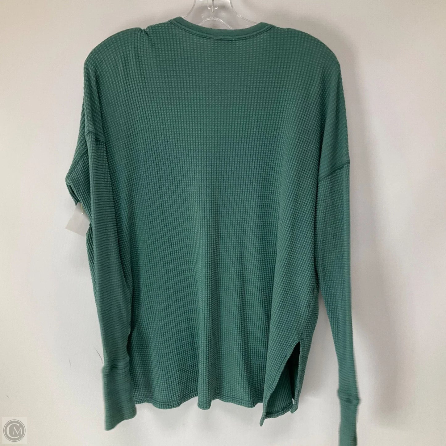 Top Long Sleeve By Aerie In Teal, Size: Xs