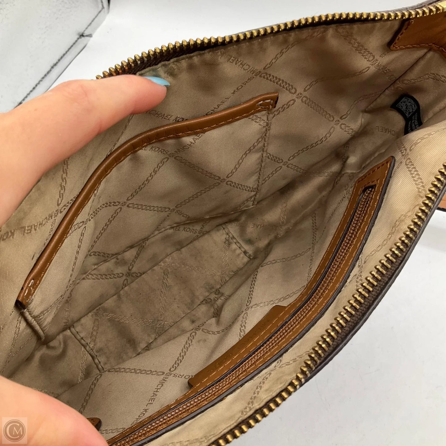 Crossbody Designer By Michael Kors, Size: Small