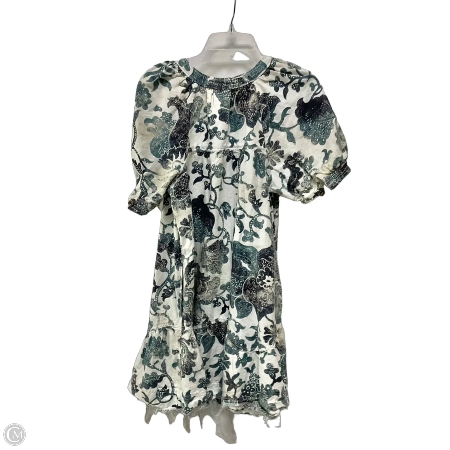 Dress Casual Short By Pilcro In Blue & White, Size: M