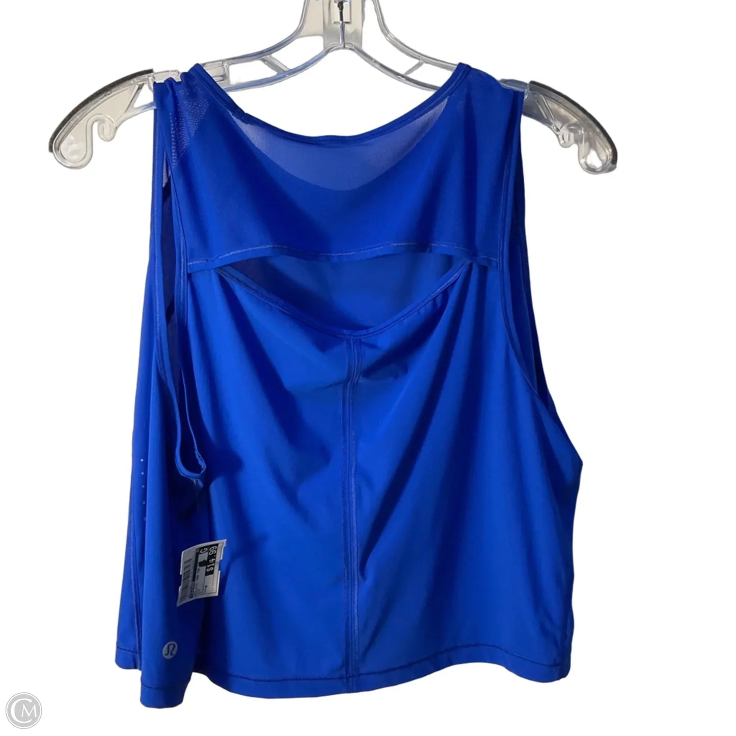 Athletic Tank Top By Lululemon In Blue, Size: M