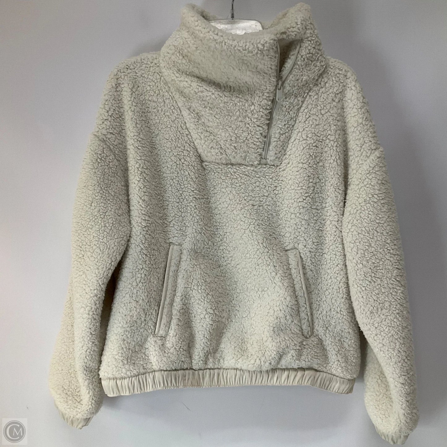 Athletic Fleece By Athleta In Cream, Size: M