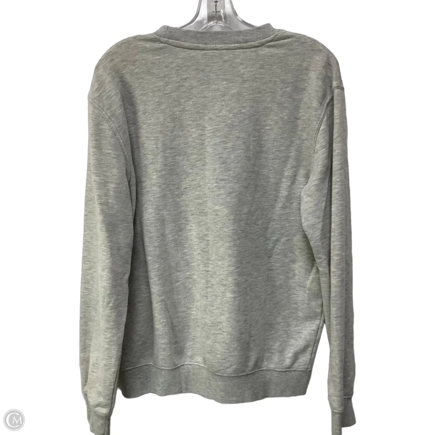 Sweatshirt Collar By Disney In Grey, Size: M