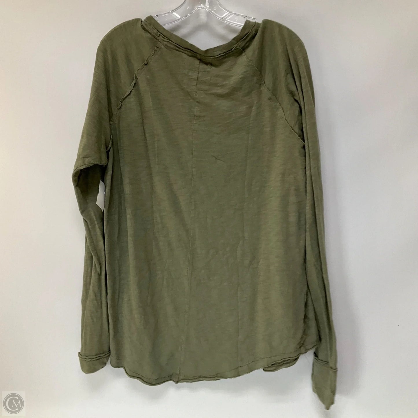 Top Long Sleeve By We The Free In Green, Size: S