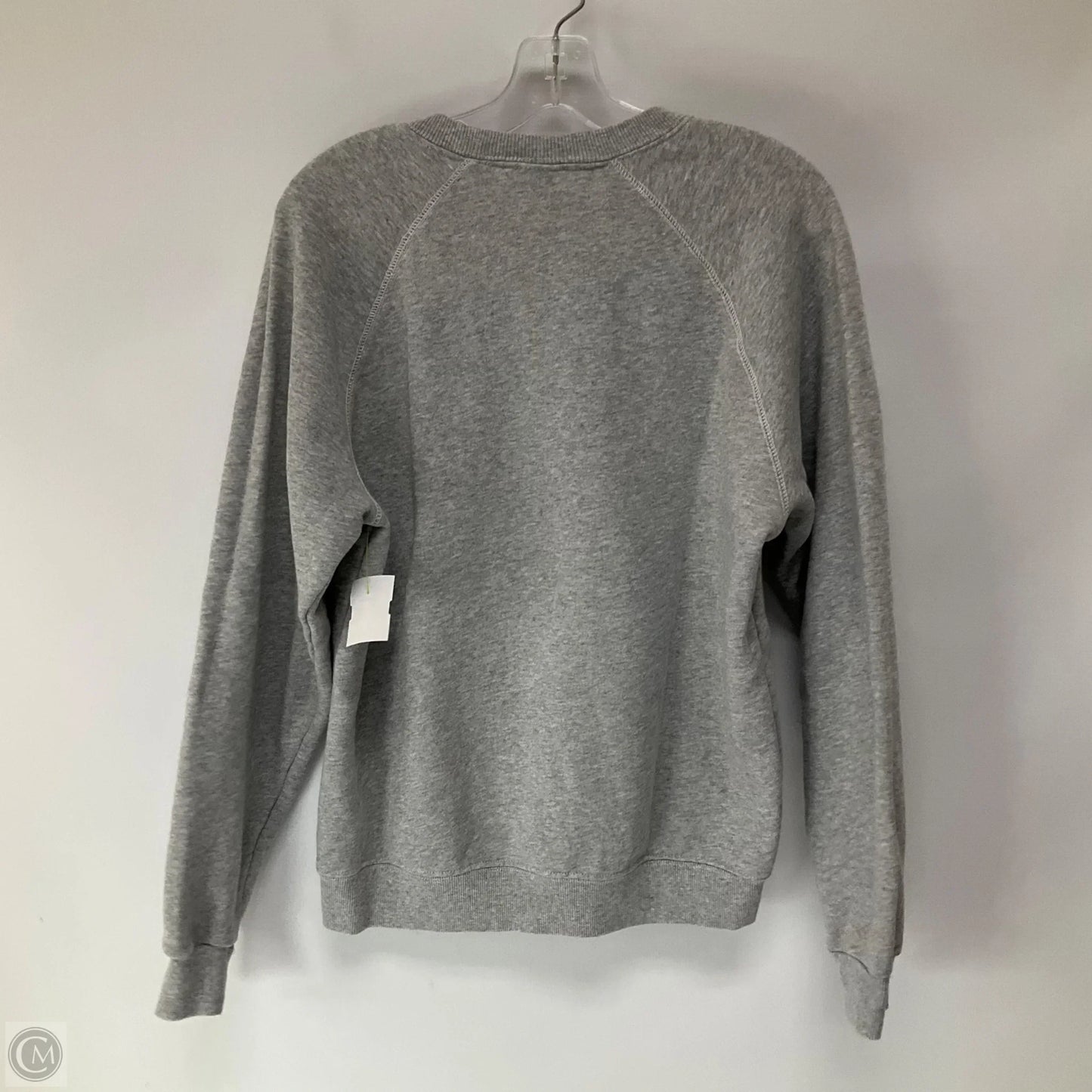 Sweatshirt Crewneck By Disney In Grey, Size: M