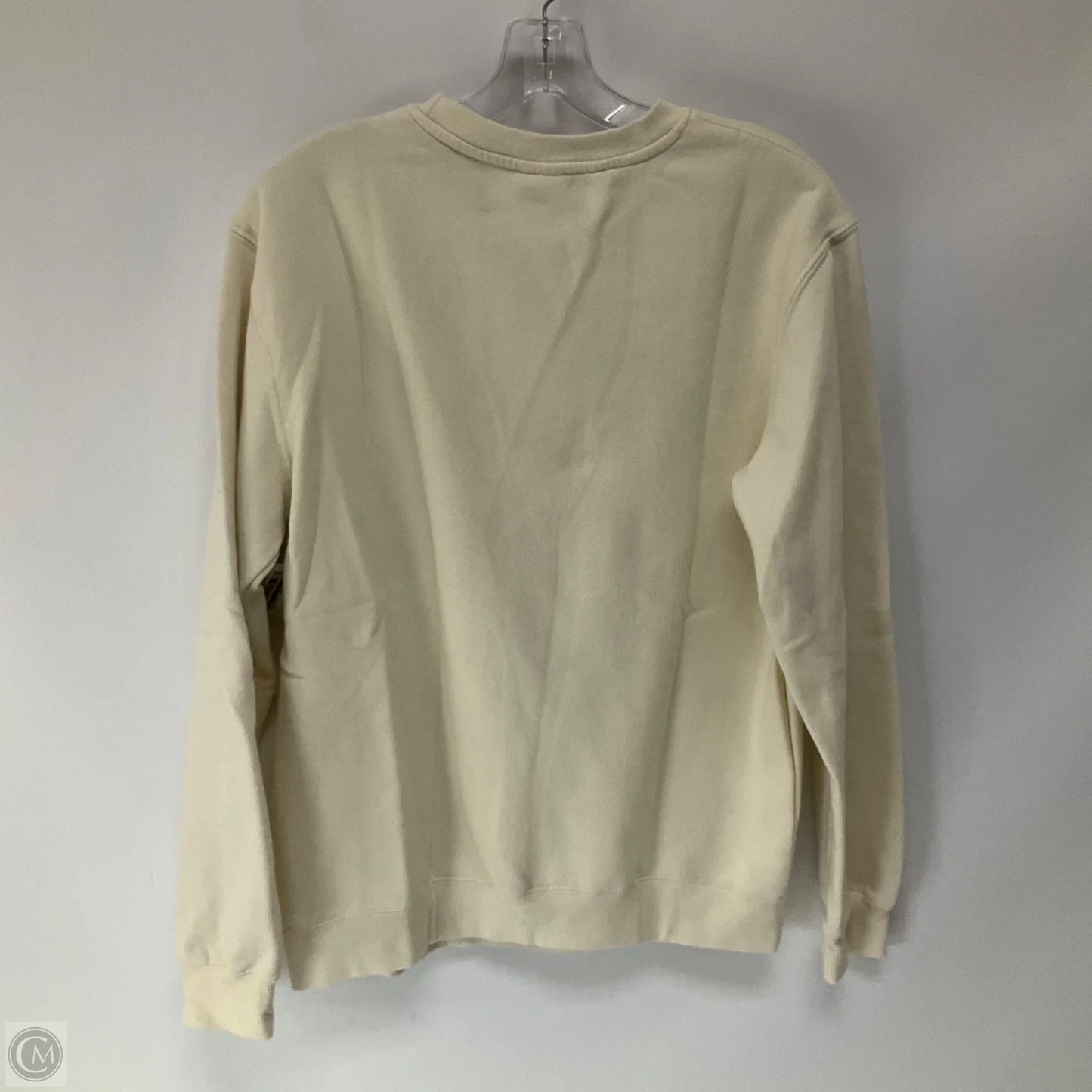 Sweatshirt Crewneck By Disney In Ivory, Size: M