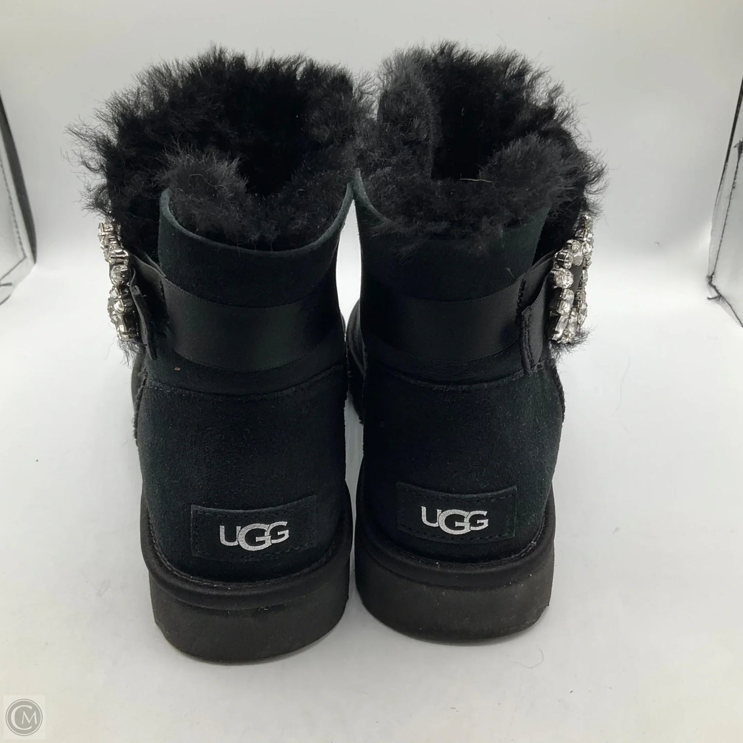 Boots Designer By Ugg In Black, Size: 8
