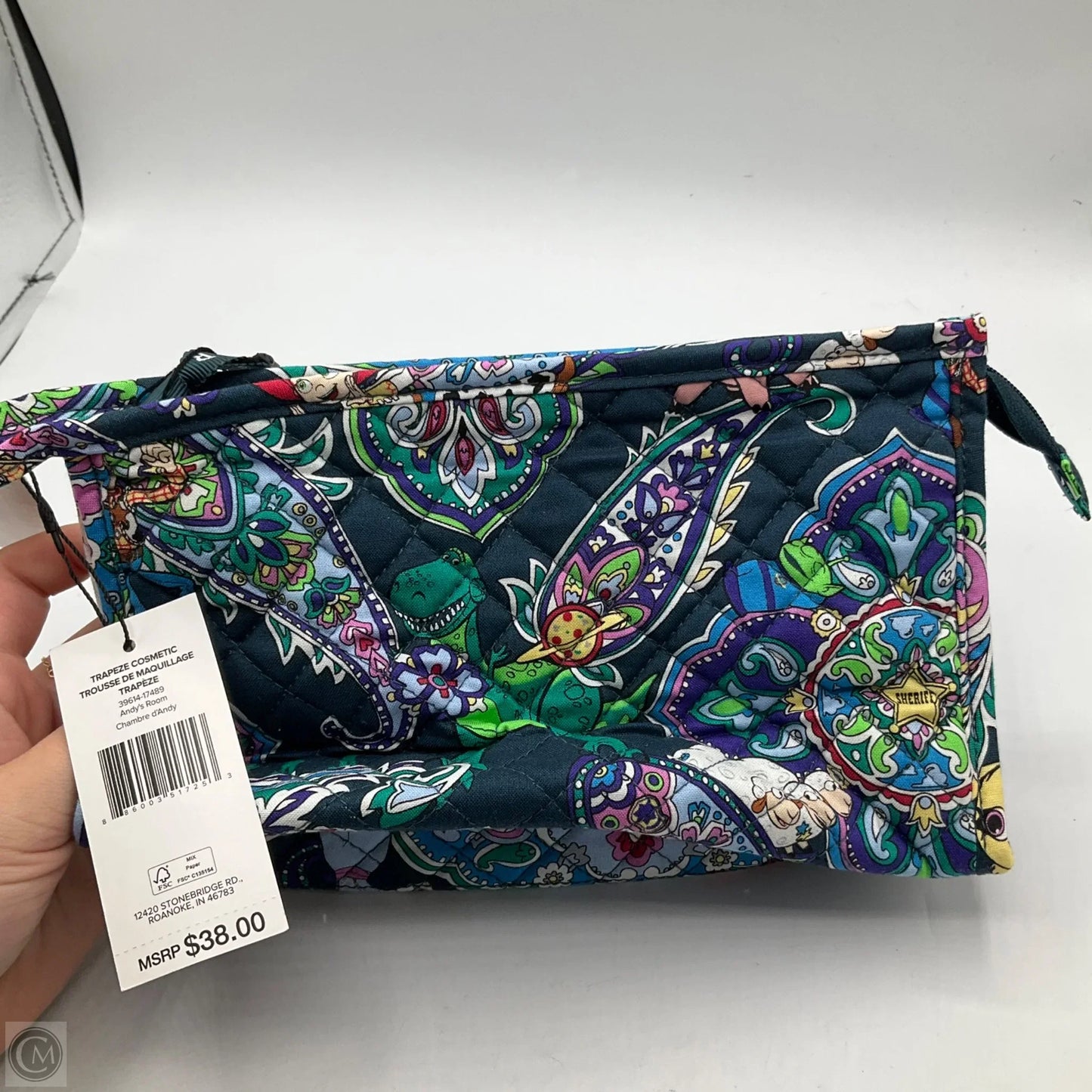 Makeup Bag By Vera Bradley, Size: Medium