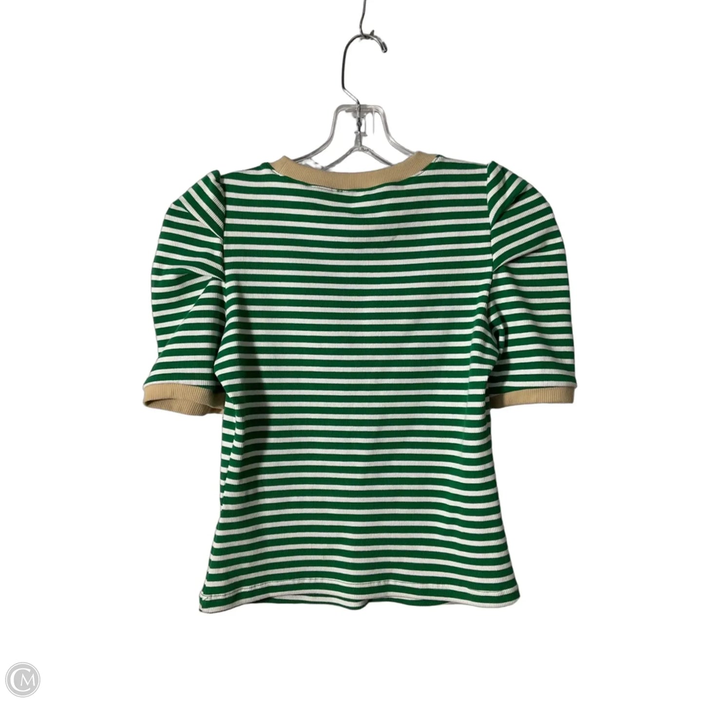 Top Short Sleeve By Maeve In Striped Pattern, Size: Xs