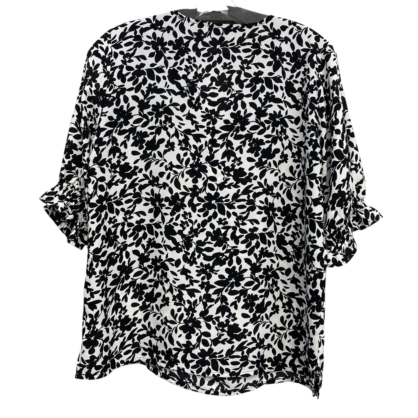 Top Ss By Well Worn In Black & White, Size:S