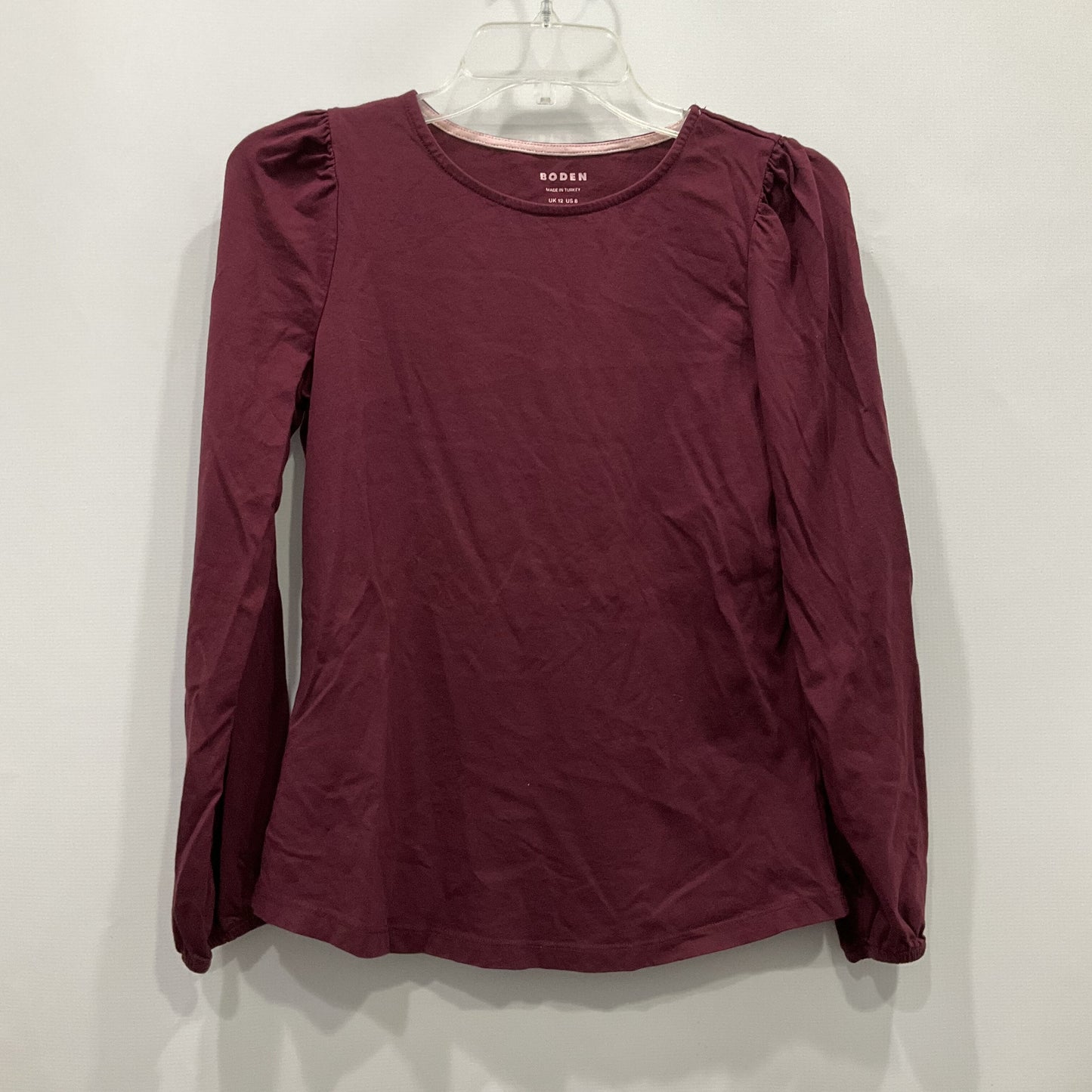 Top Long Sleeve Basic By Boden Size: M