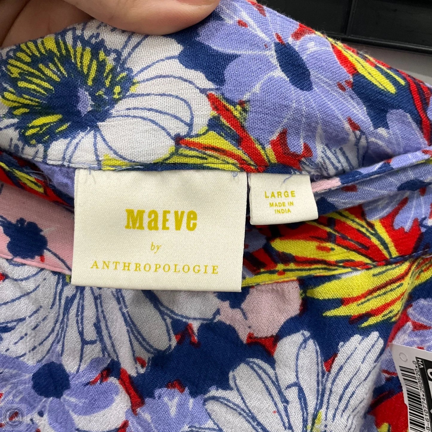 Skirt Midi By Maeve In Floral Print, Size: L