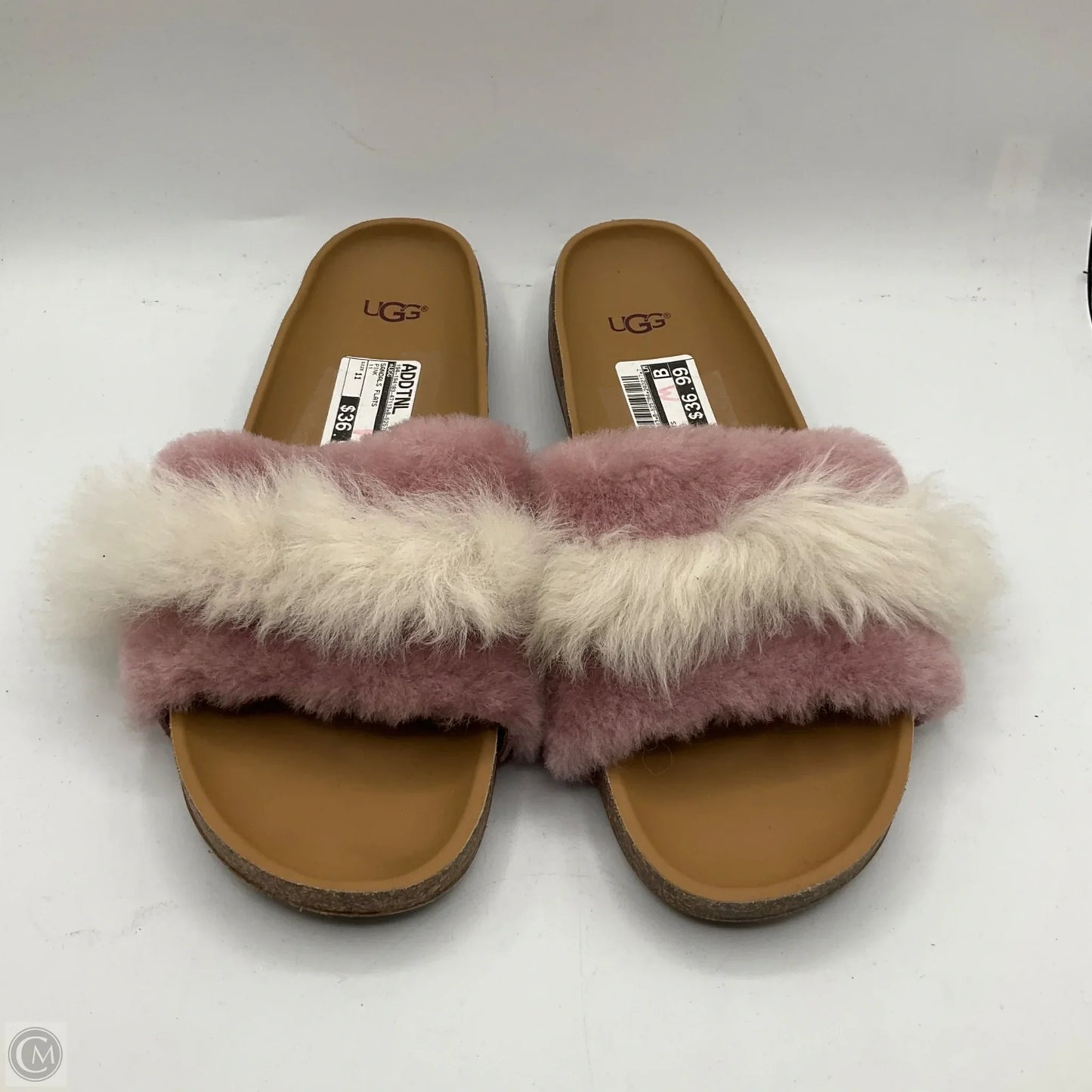 Sandals Flats By Ugg In Pink, Size: 11