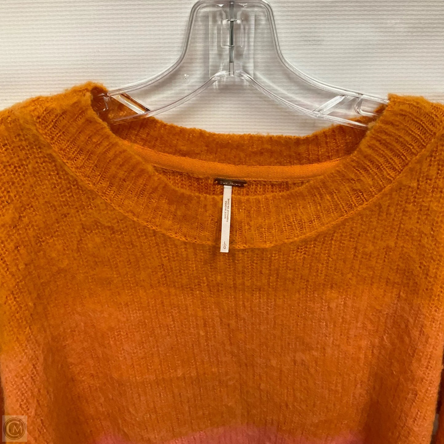 Sweater By Free People In Orange, Size: L