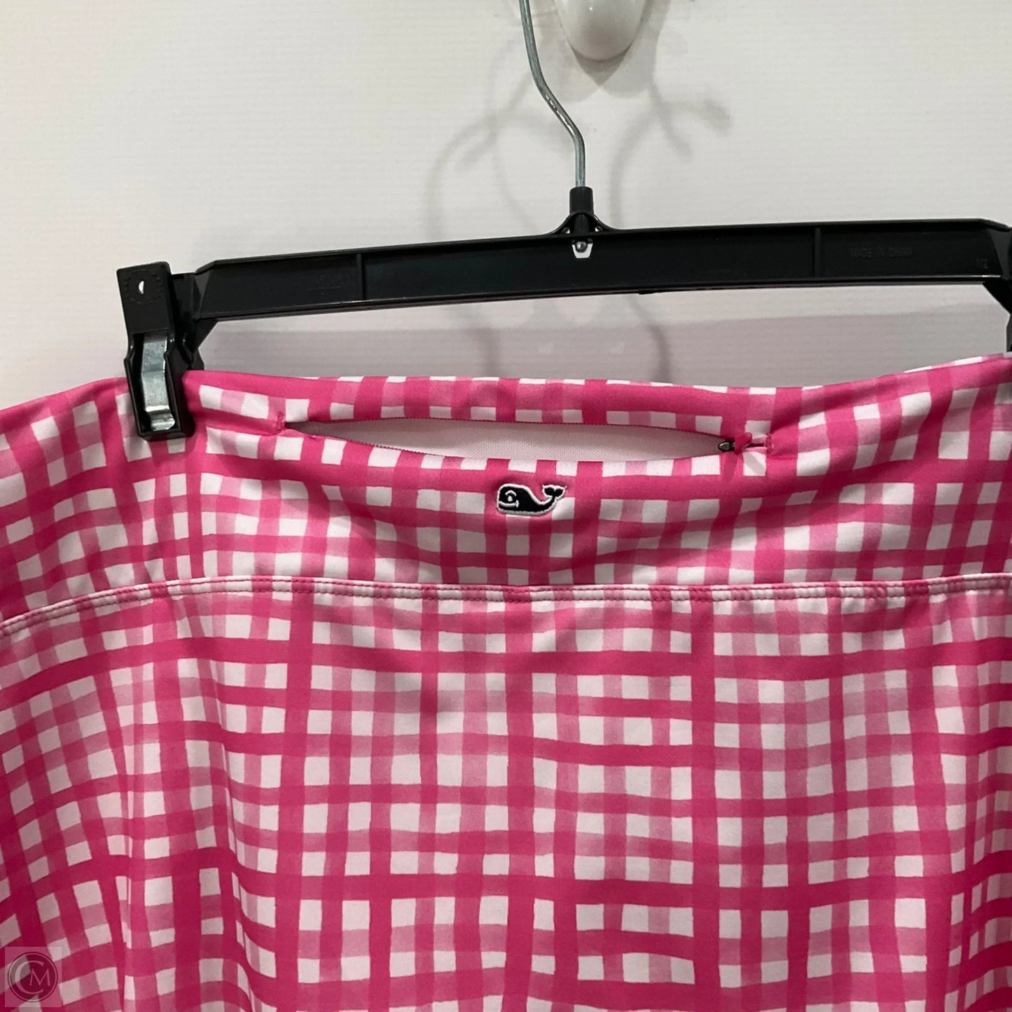 Athletic Skirt By Vineyard Vines In Pink & White, Size: Xl