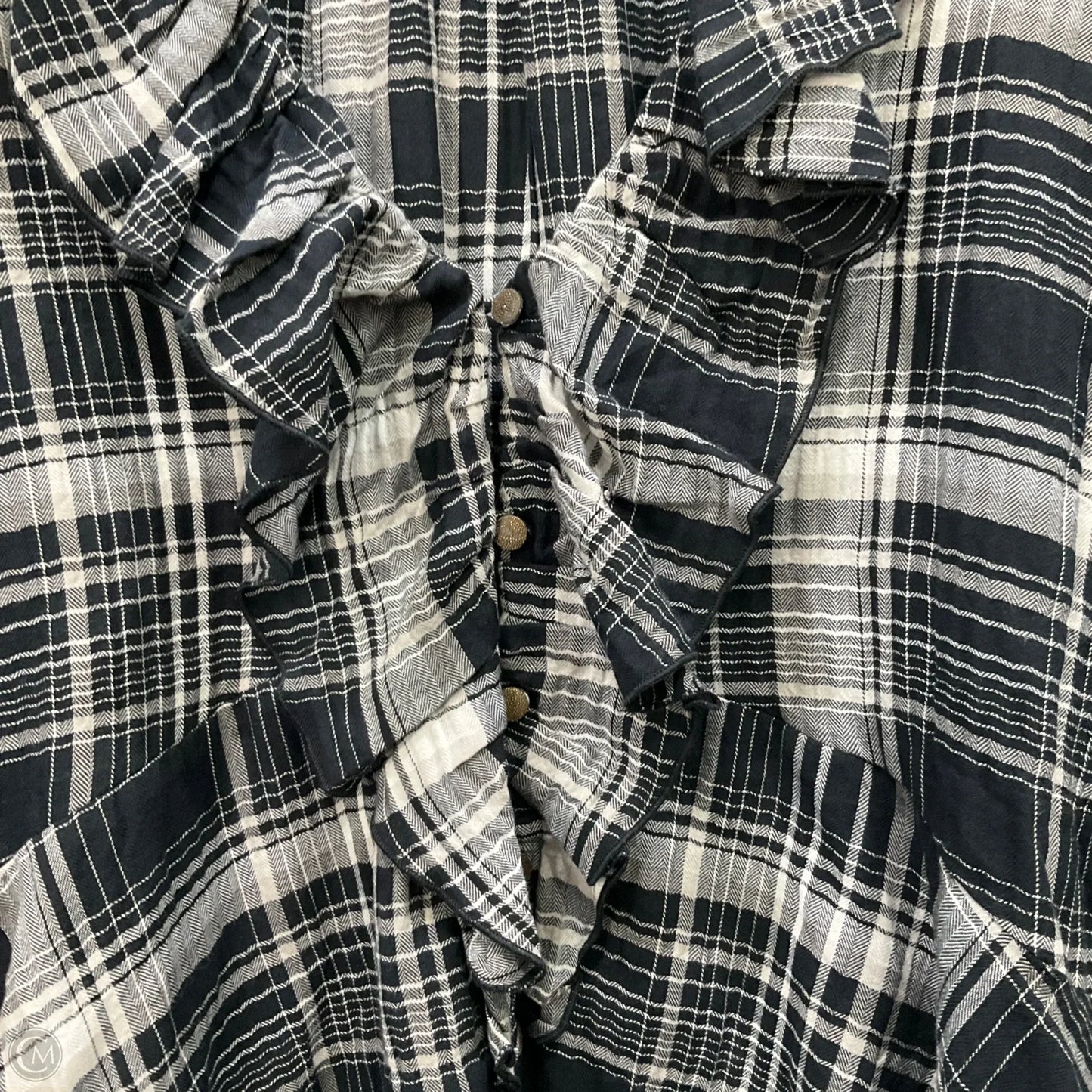 Top Long Sleeve By Pilcro In Plaid Pattern, Size: 2x